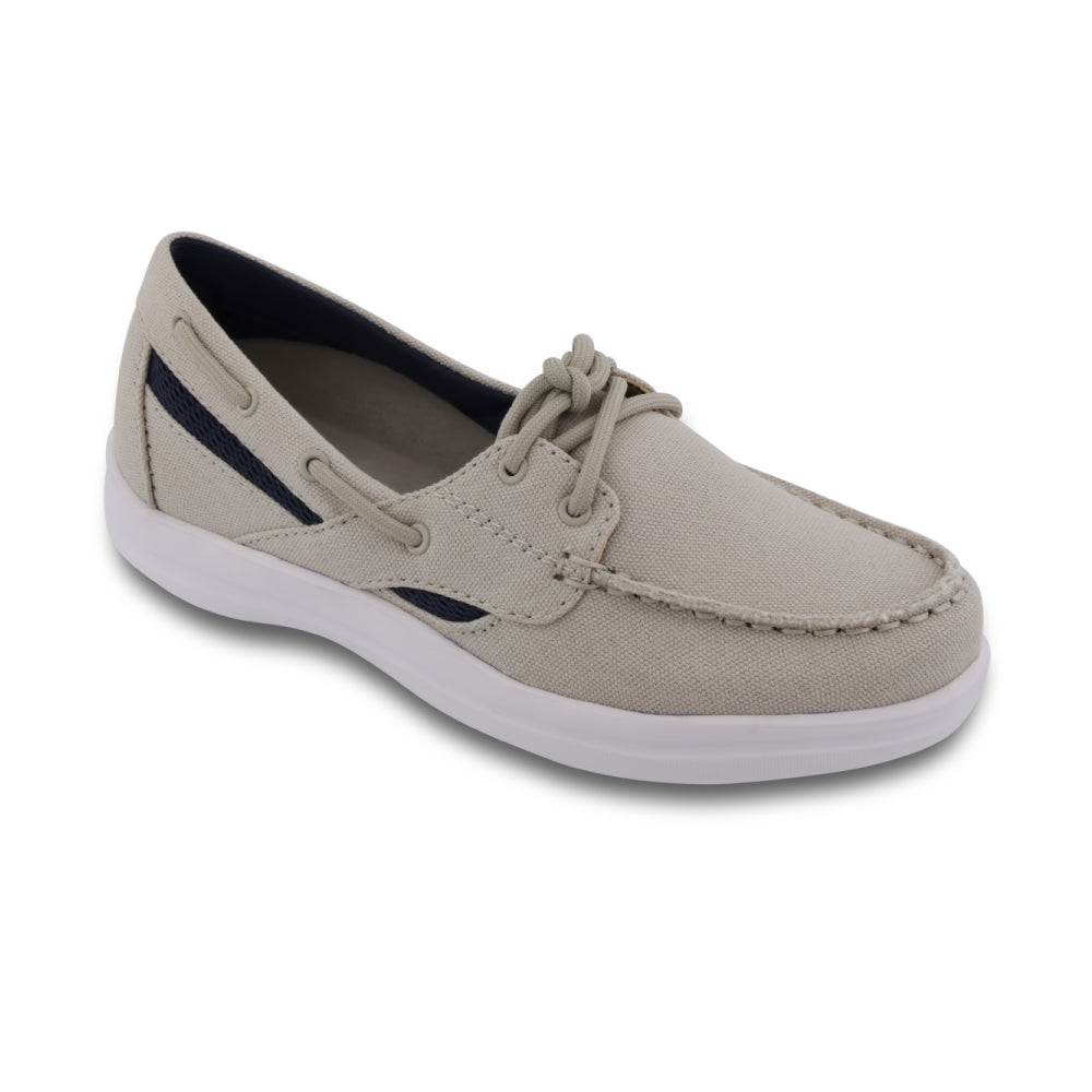 A2220W - WOMEN'S BOAT SHOE PETALS SYDNEY - TAN