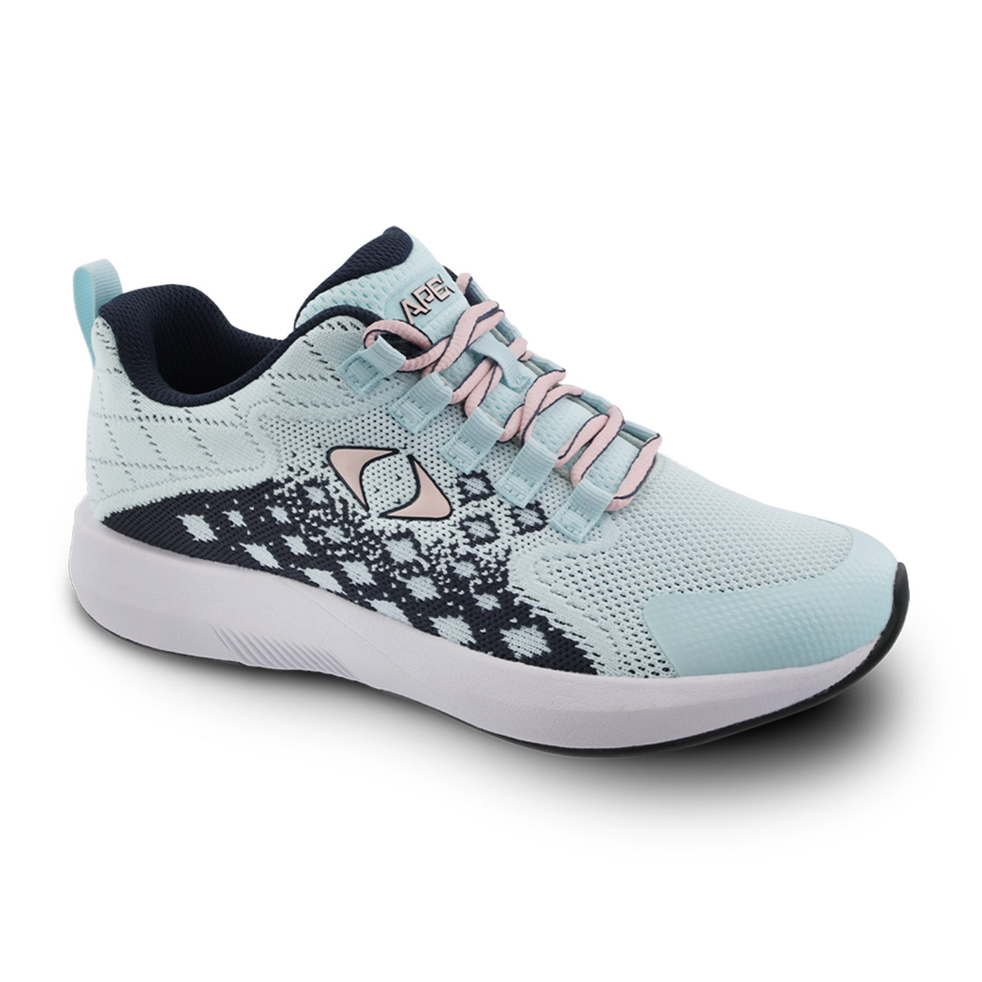 P9200W - WOMEN'S PERFORMANCE ATHLETIC SNEAKER V - BLACK SEAFOAM / PINK