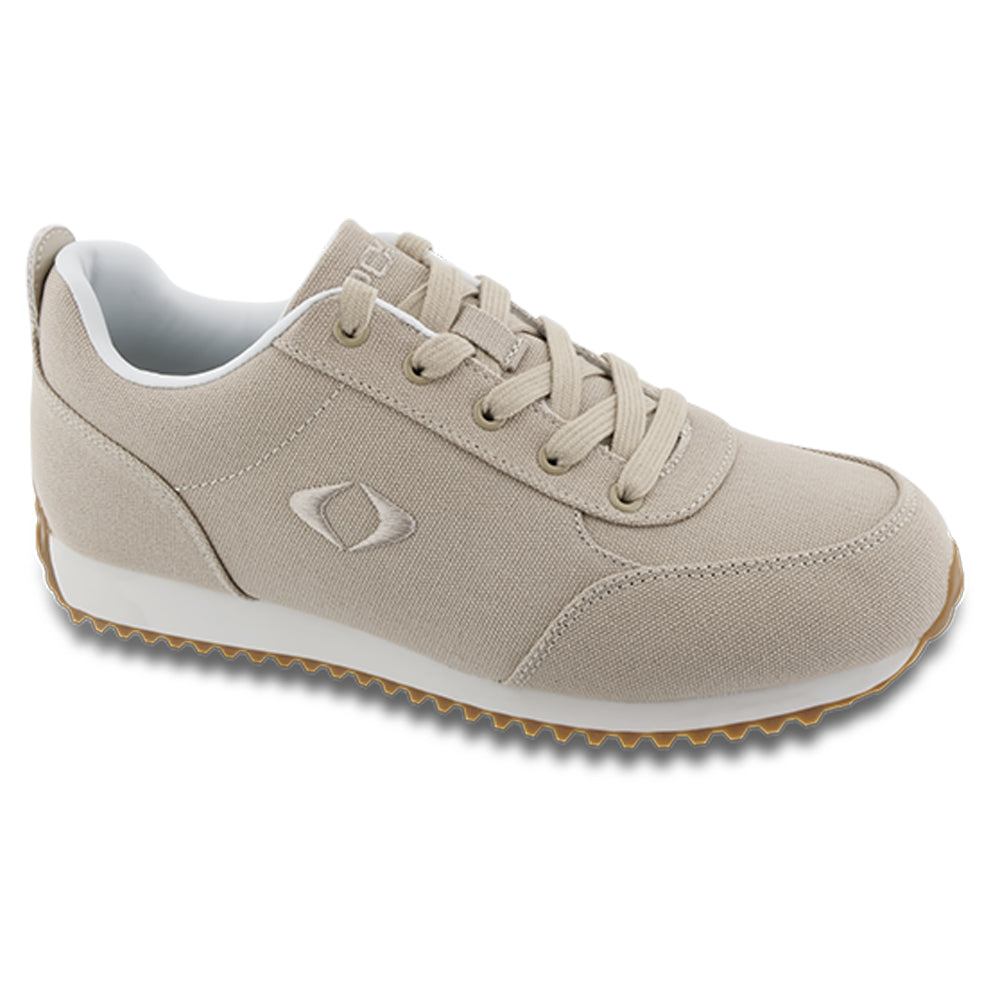 X2320W - WOMEN’S BALMORAL LACE UP CANVAS - TAN