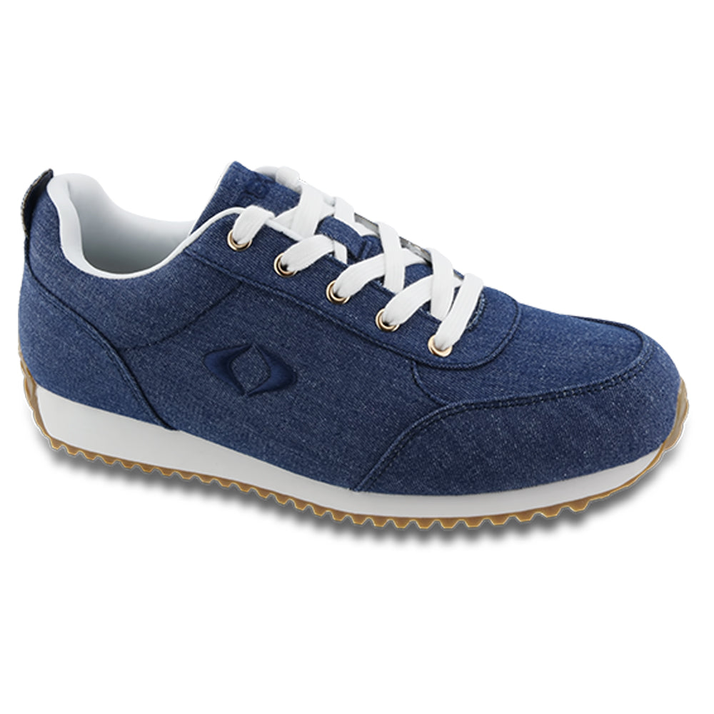 X2340W - WOMEN’S BALMORAL LACE UP CANVAS - NAVY