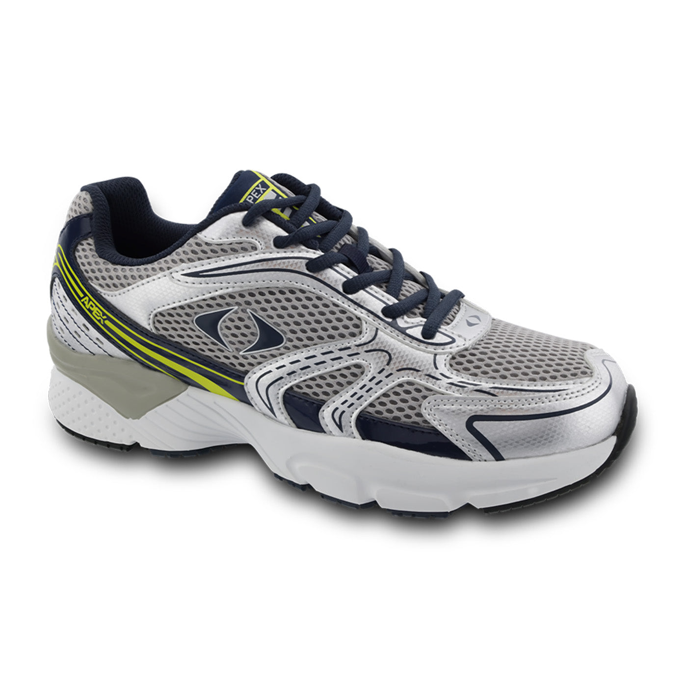 X523 - MEN'S BOSS RUNNER ACTIVE SHOE - X LAST - SILVER / GRAY